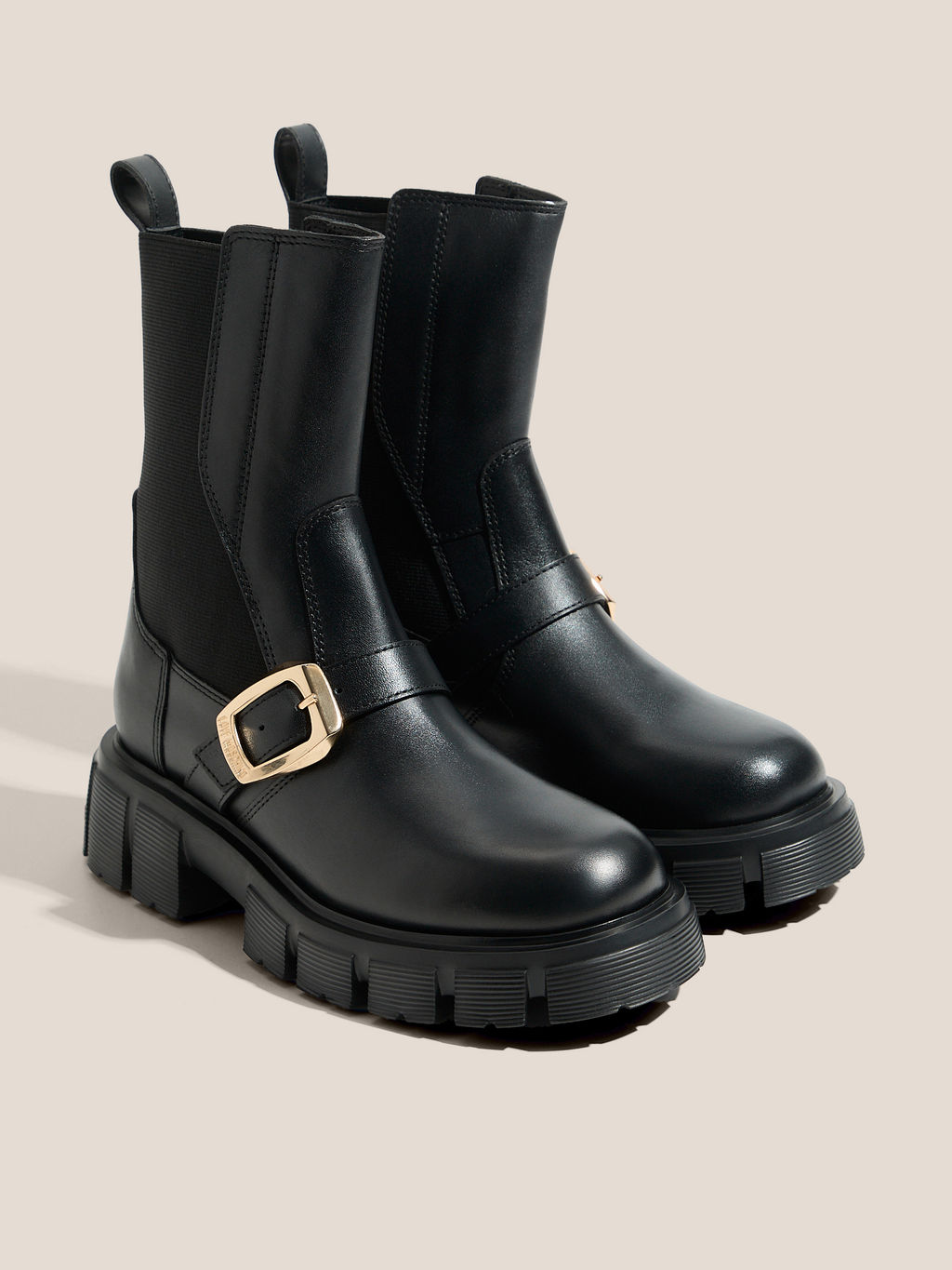 Женские челси LOVE MOSCHINO WINTER TASSEL Артикул 4562368, черный  фото 2