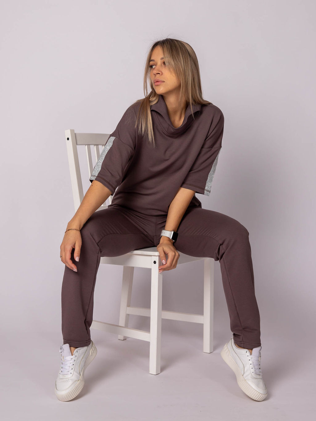 Женский Спортивный костюм ЛЕЙЛА, Какао от Спортсоло