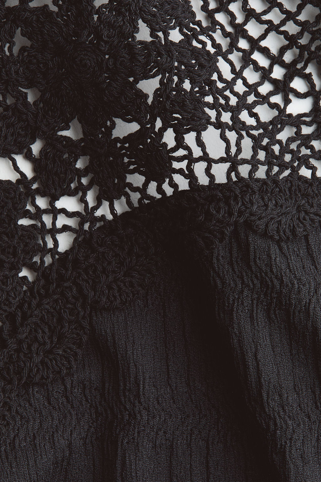 Top texturizado con detalles efecto crochet - H&m фото 7