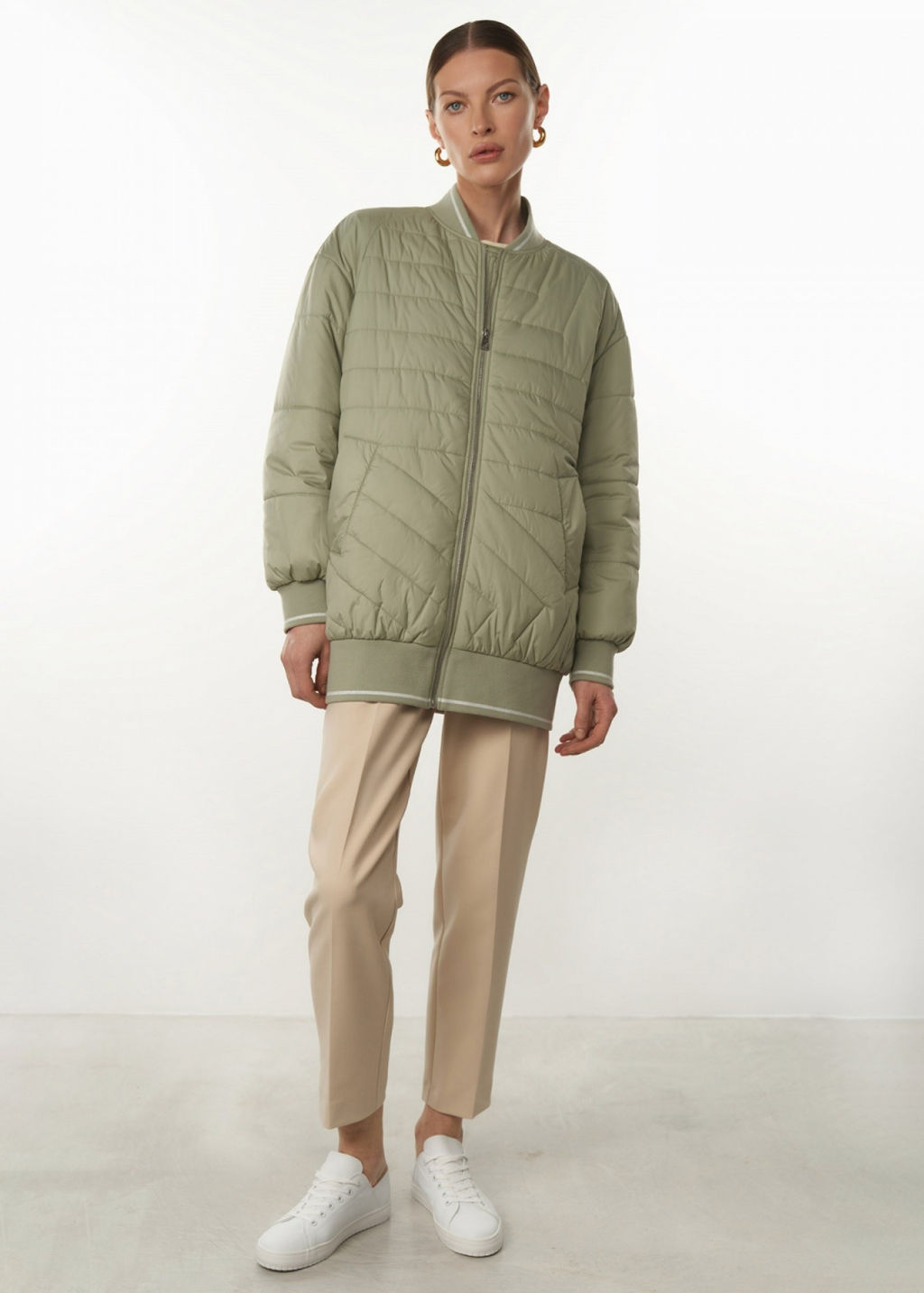 Conso/SS 230115 - olive Утепленная куртка