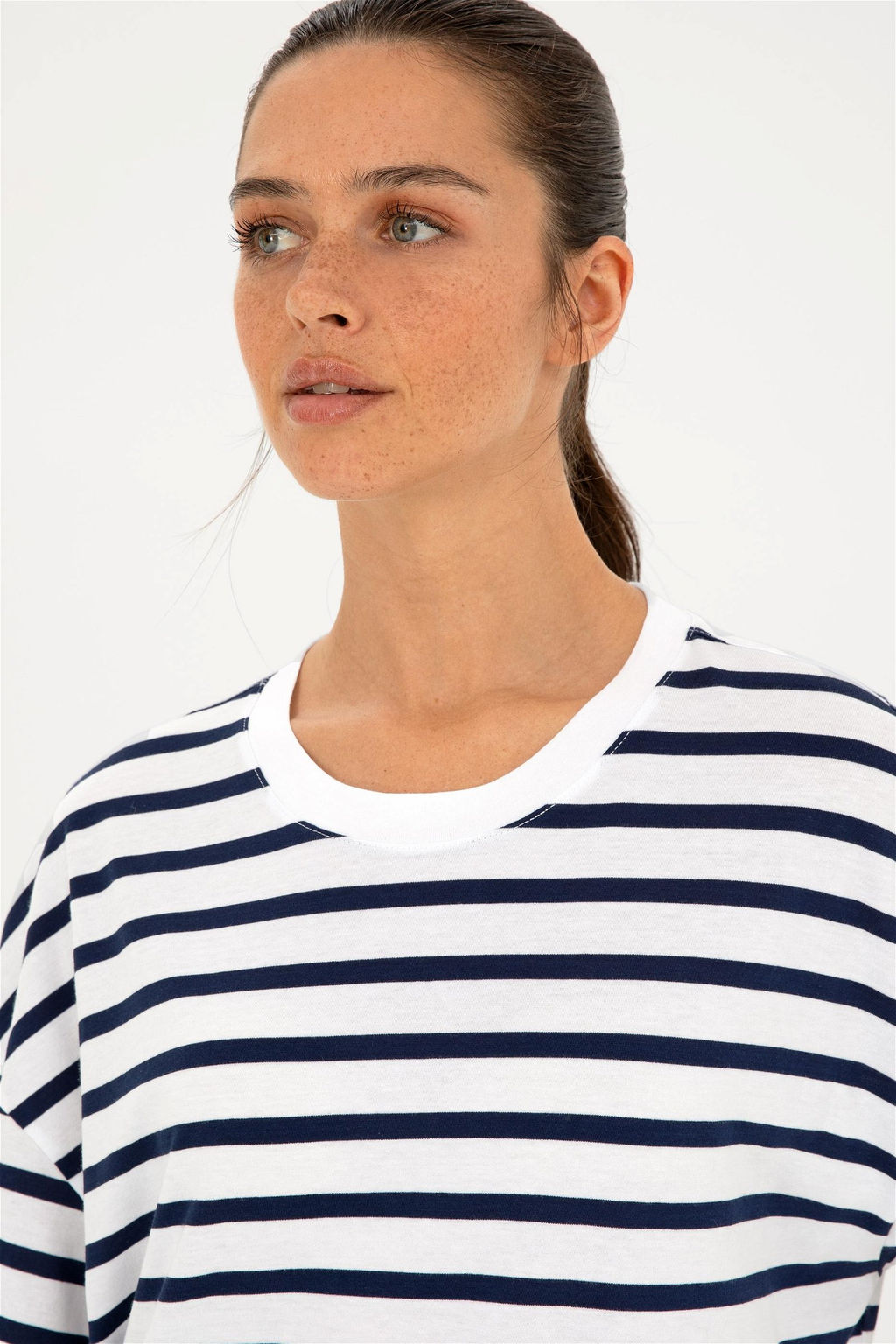 U. S. Polo Assn / Женская белая футболка с круглым вырезом - U.s. polo assn фото 2