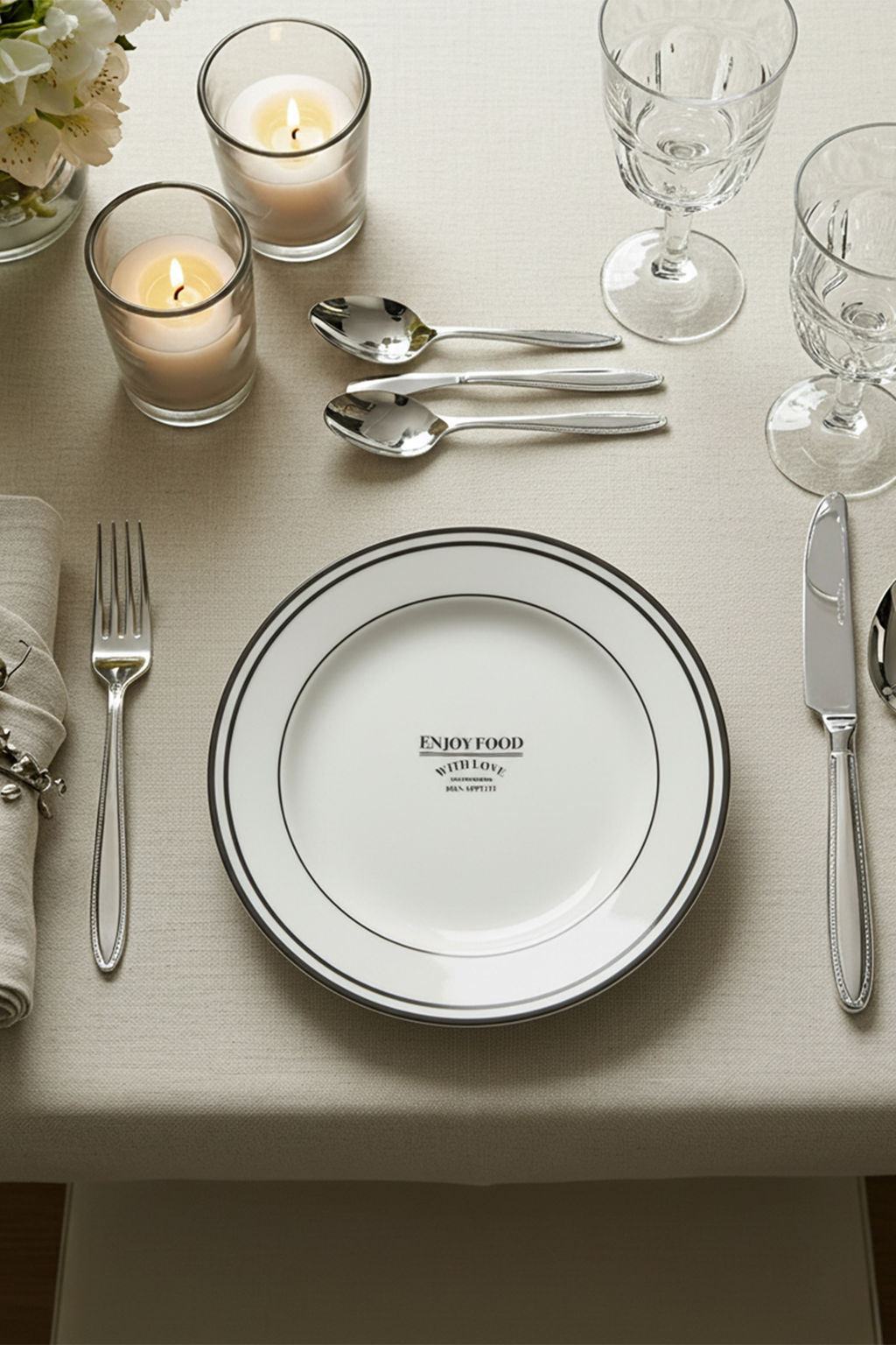 4lu Minimal Desenli Porselen Pasta Tabag? 21cm TPHAW26TBK00018 - Trendyolmilla фото 2