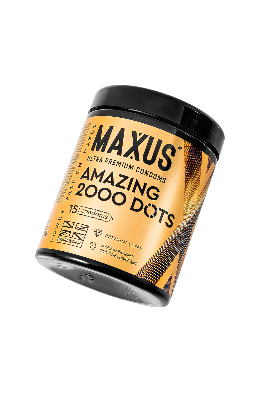 Презервативы Maxus Amazing, латекс,текстурированные 15 шт.