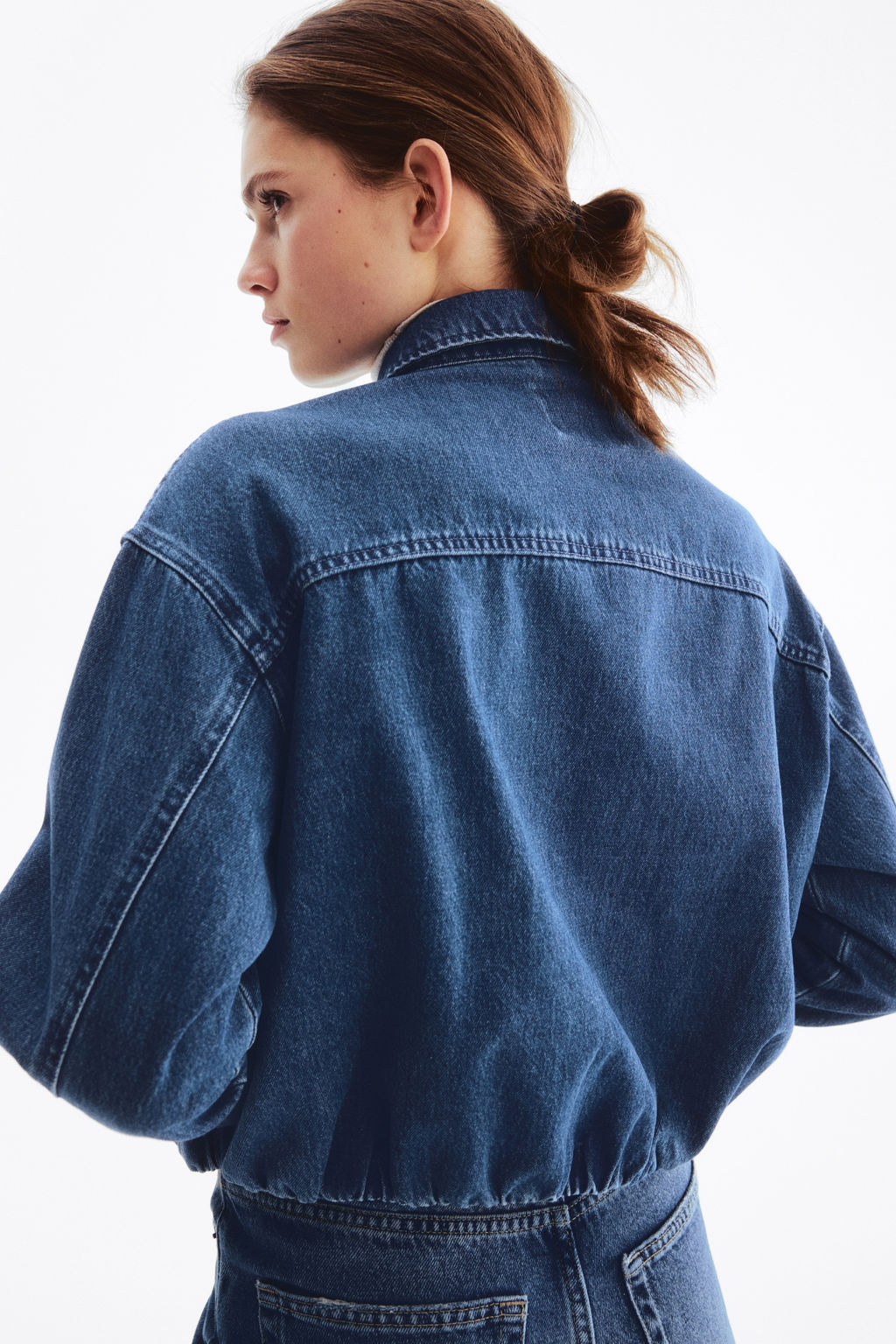 Cazadora denim oversize - H&m фото 6