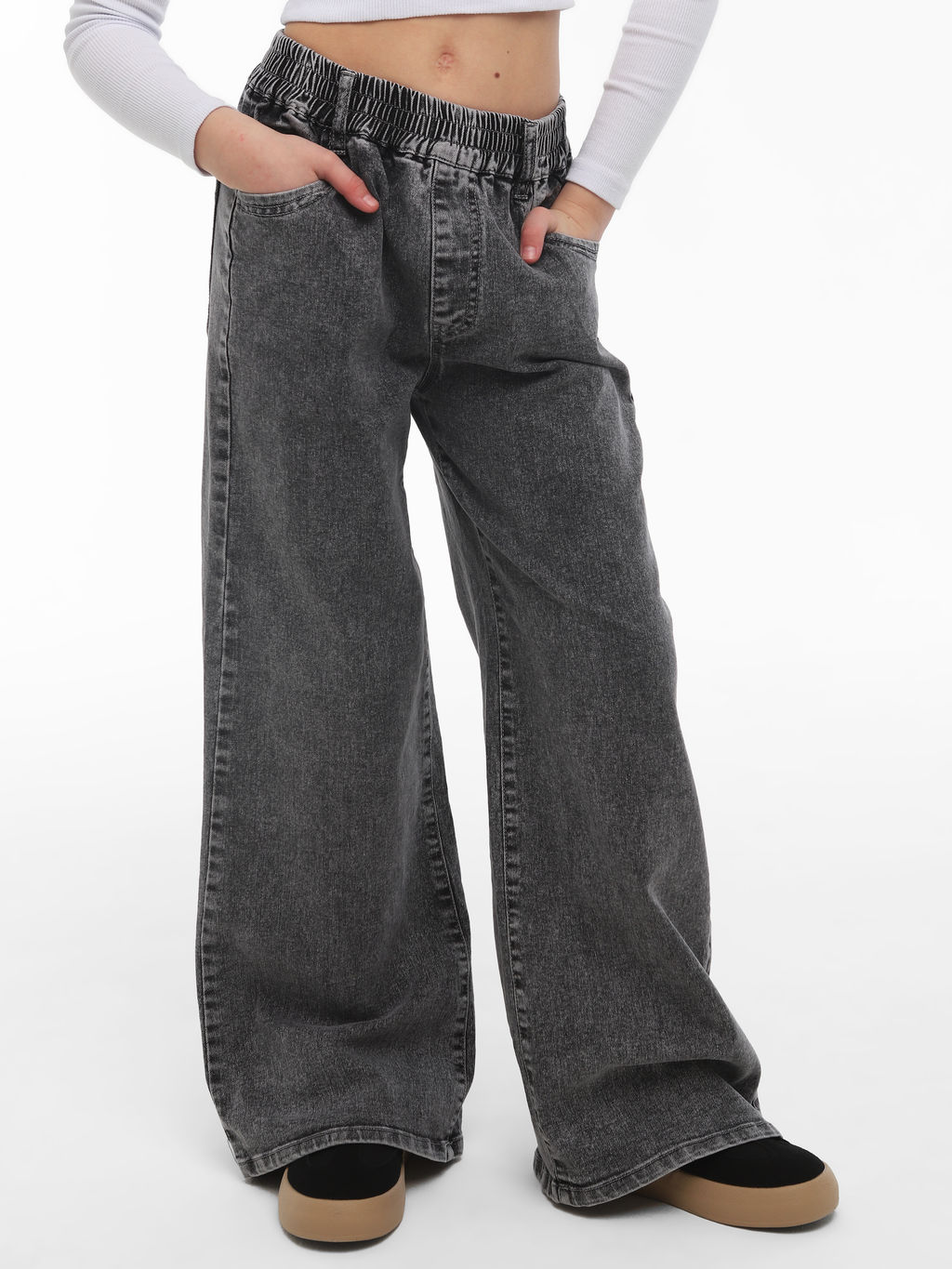 Джинсы-палаццо для девочек - СИНЯЯ МОДА фото 6