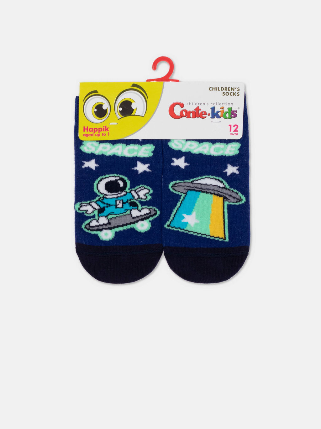 Цена за 2 пары CONTE-KIDS ВЕСЕЛЫЕ НОЖКИ синий