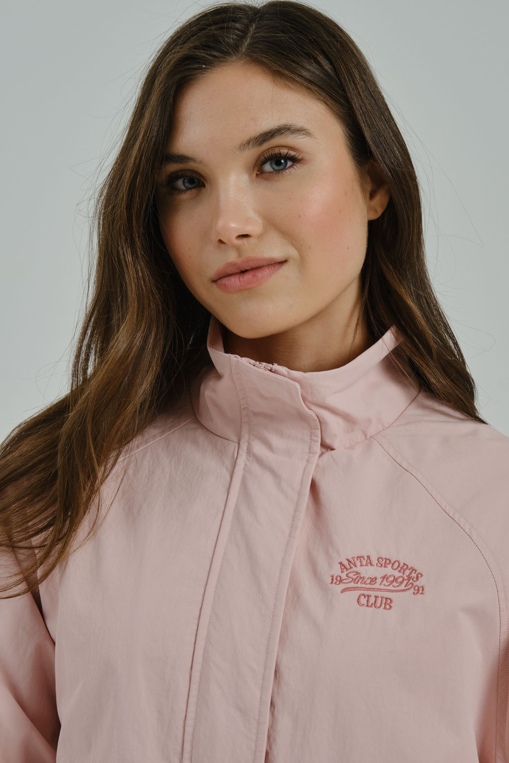 Ветровка Розовый ATSC Woven Track Top - Anta фото 4