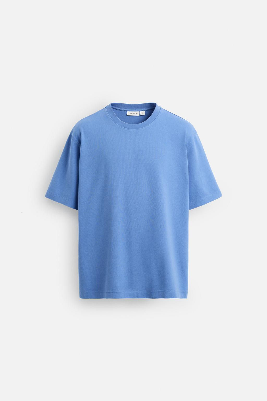 HEAVYWEIGHT SHORT SLEEVE T-SHIRT - Zara фото 7