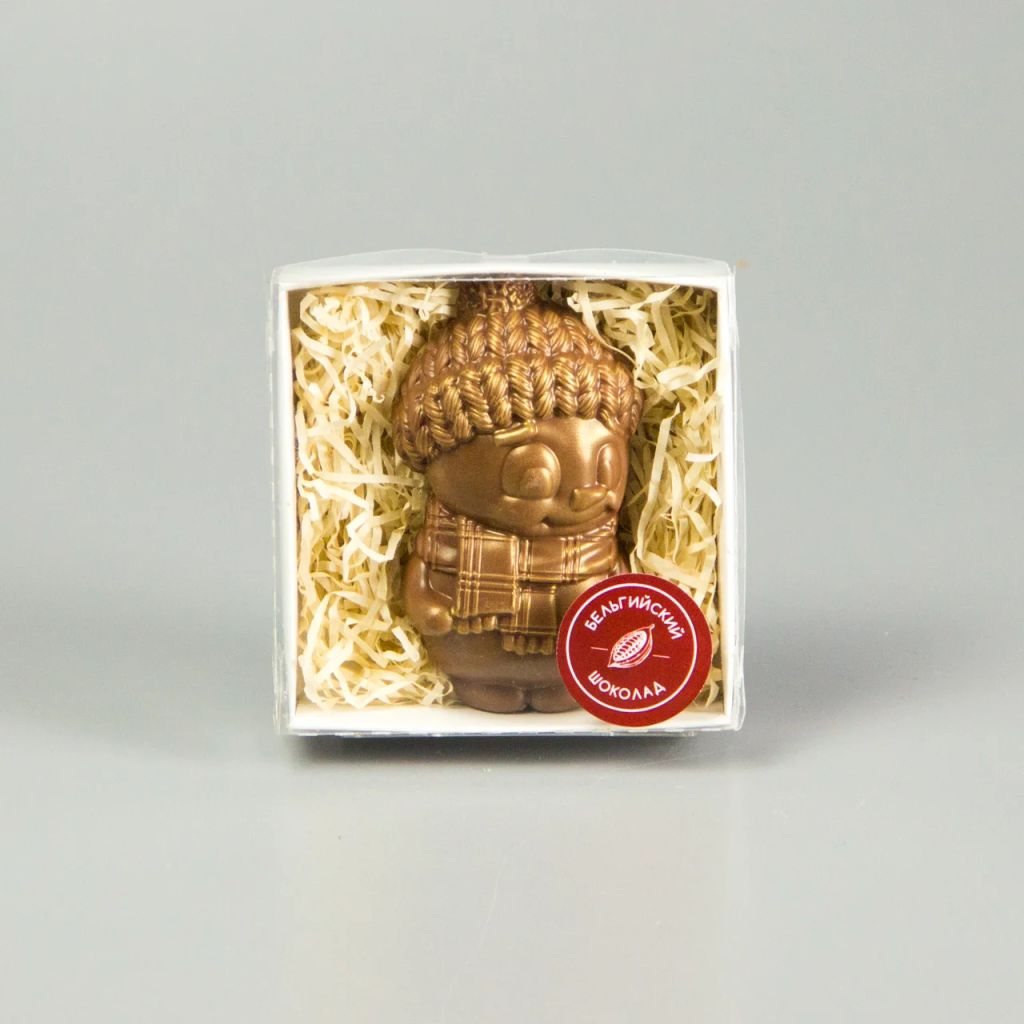 ШОКОЛАДНАЯ ФИГУРКА «МАЛЬЧИК В ШАПОЧКЕ»