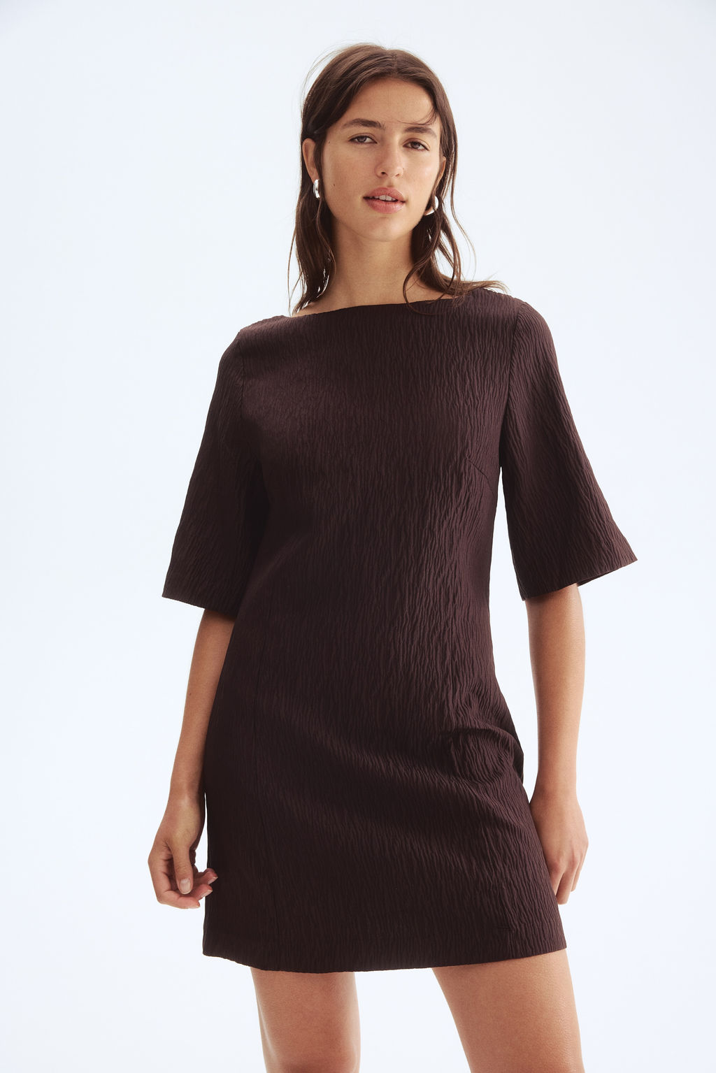 Vestido con escote barco - H&m фото 3