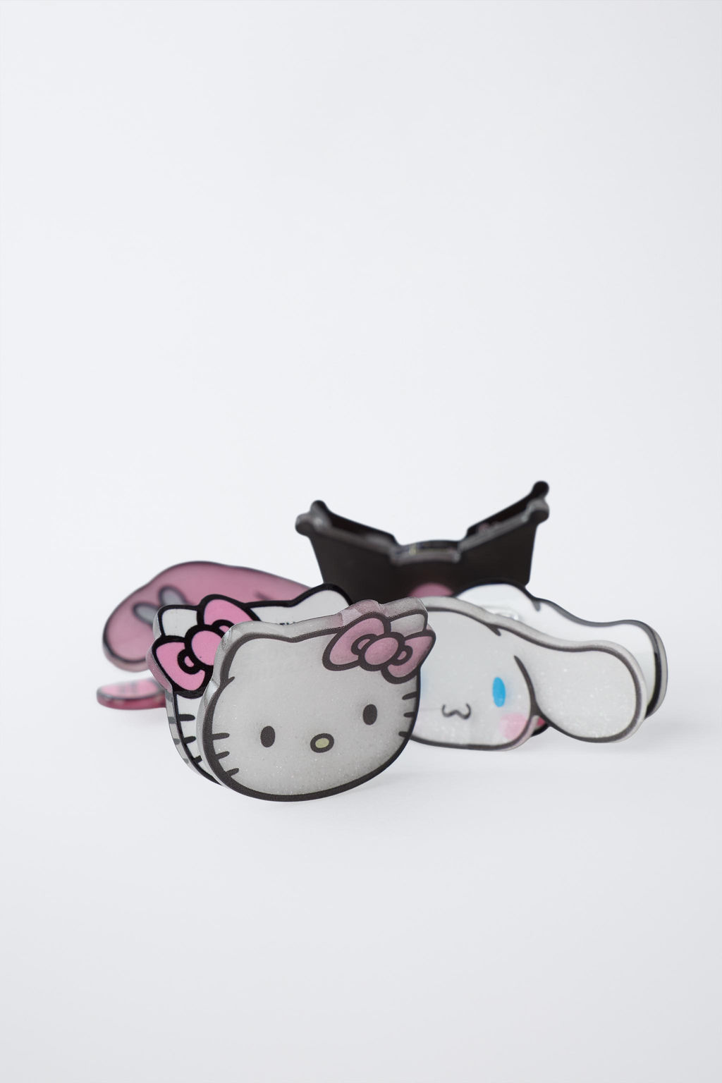 HELLO KITTY AND FRIENDS SANRIO FOUR-PACK OF HAIR CLIPS - Zara фото 2