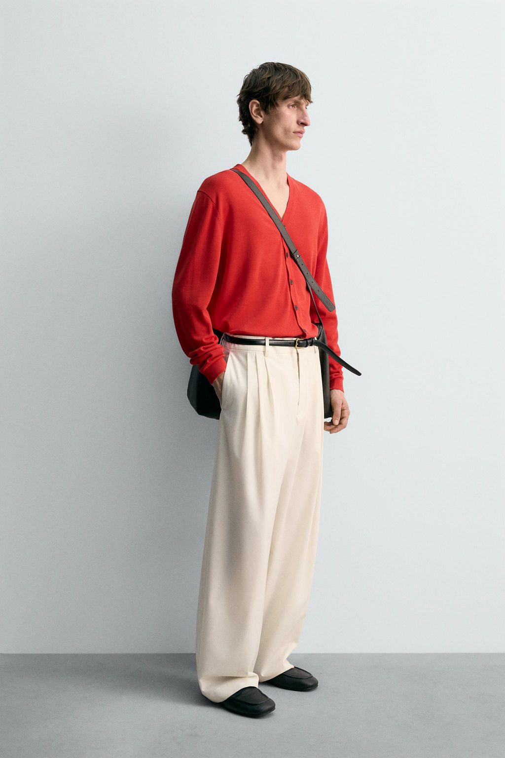 RELAXED FIT LIMITED EDITION CARDIGAN - Zara фото 4