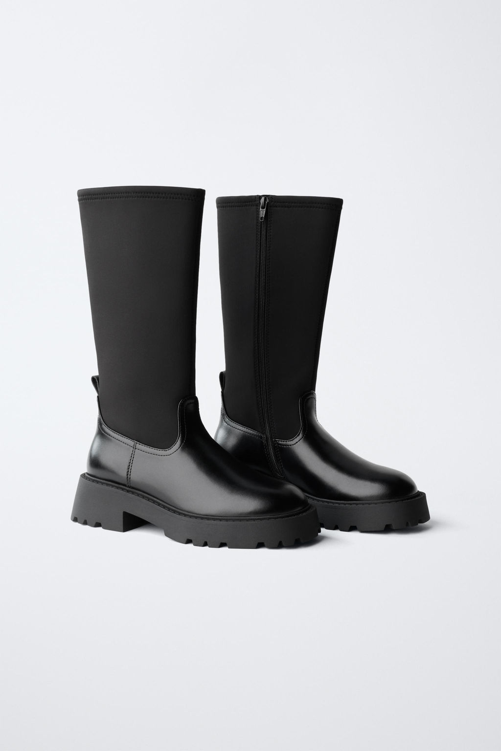 KNEE-HIGH SOCK BOOTS - Zara фото 2