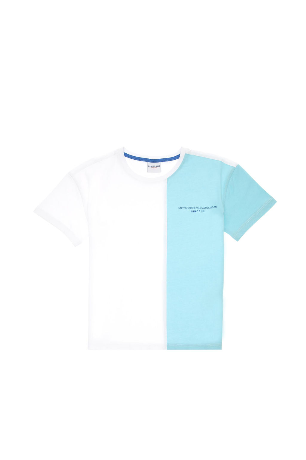 Erkek _ocuk Beyaz Oversize Bisiklet Yaka Ti__rt Sepette S_rpriz _ndirim - U.s. polo assn фото 2