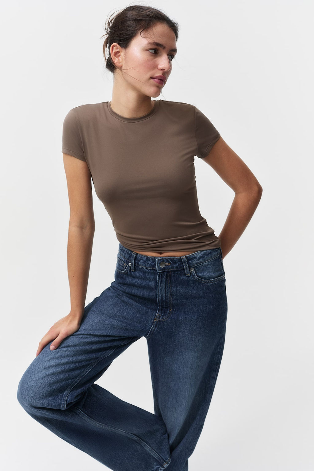 Camiseta entallada - H&m фото 2
