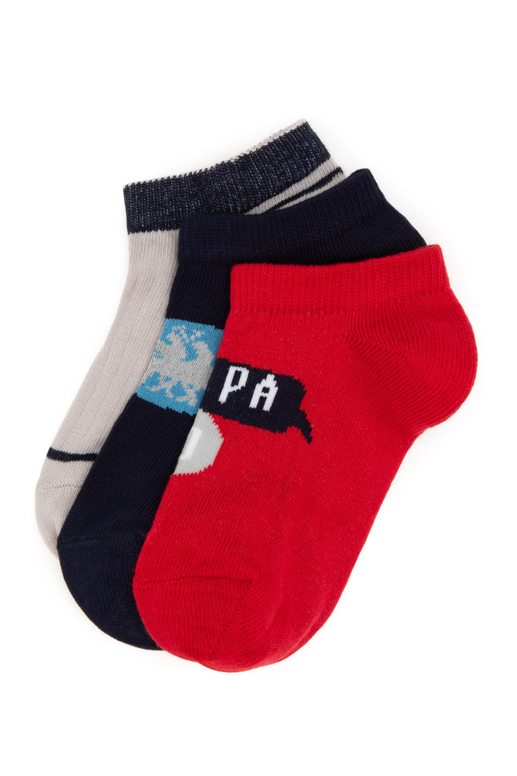 Erkek _ocuk K_rm_z_ Patik _orap