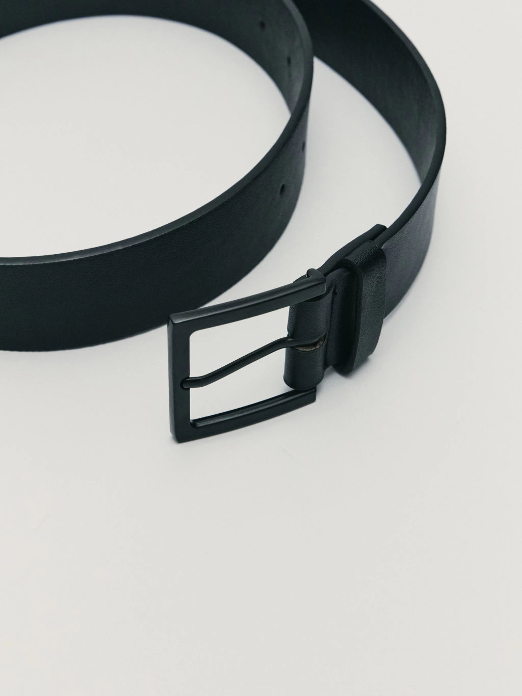 Ремень с черной металлической пряжкой / Zarina  фото 4