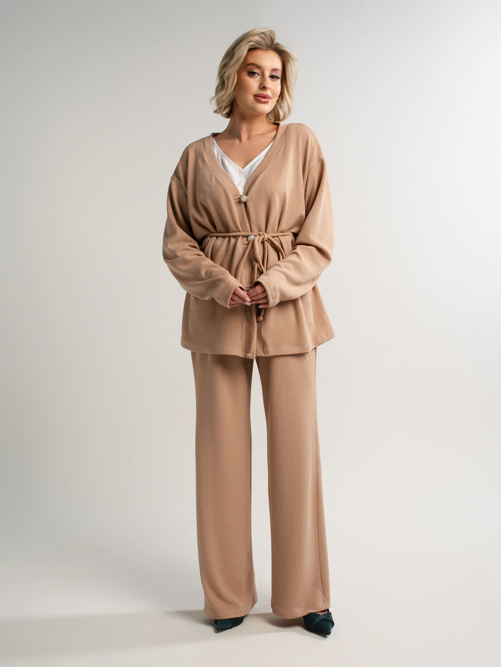 Брюки Вэлери (бежевые) Б15059-39М