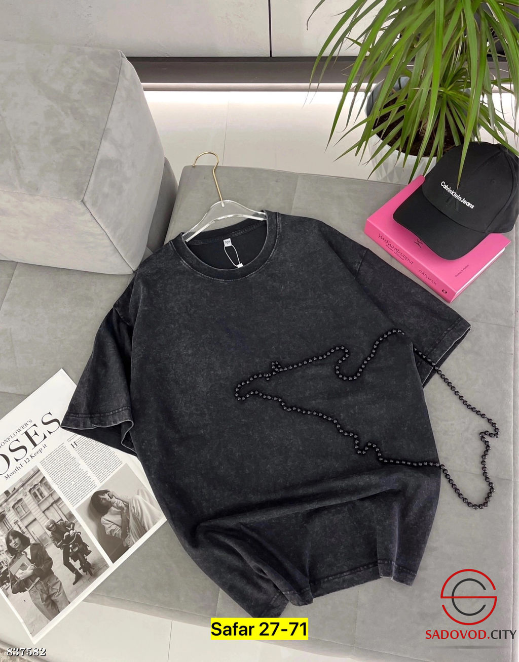 Футболка женская из хлопка