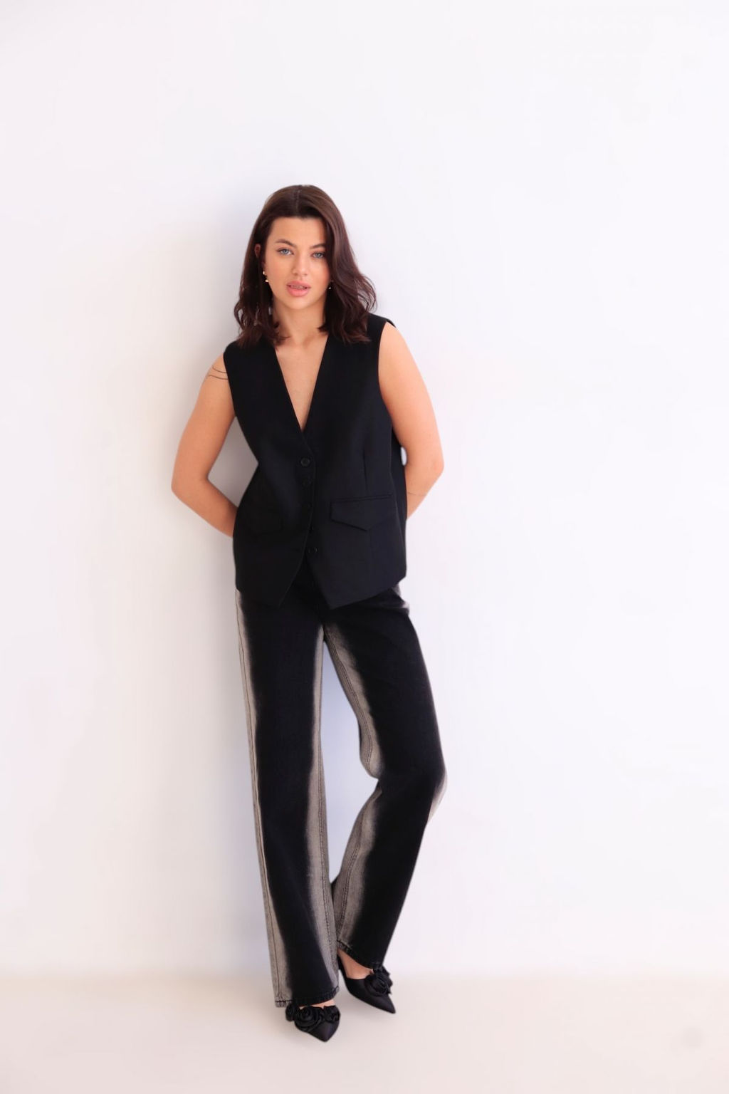 Martichelli Жилет чёрный  фото 11