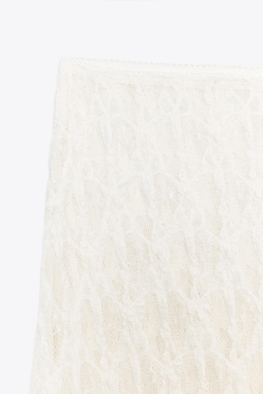 FLARED LACE MAXI SKIRT - Zara фото 8