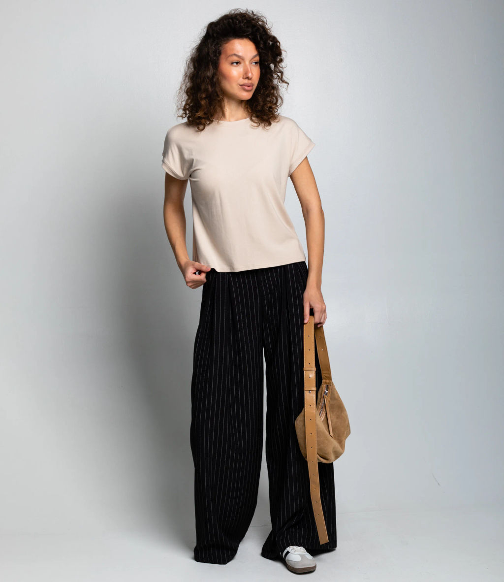 Футболка #КТ1016 (1)-1, светло-бежевый