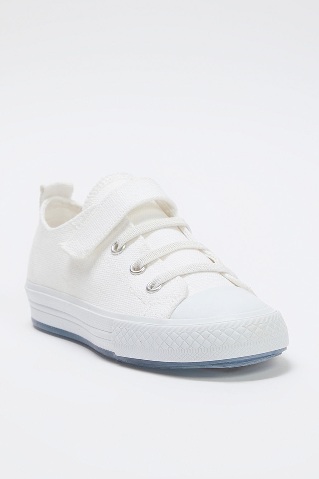 Trendyol Shoes Ekru Kanvas Is?kl? C?rt Bantl? Ve Bagc?kl? Unisex Cocuk Kids Spor Ayakkab? TAKSS25SN00044 - Trendyolmilla фото 4