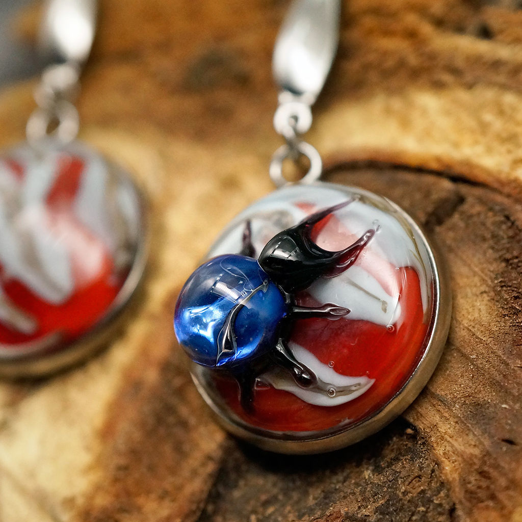 Серьги из муранского стекла - Vloes фото 5