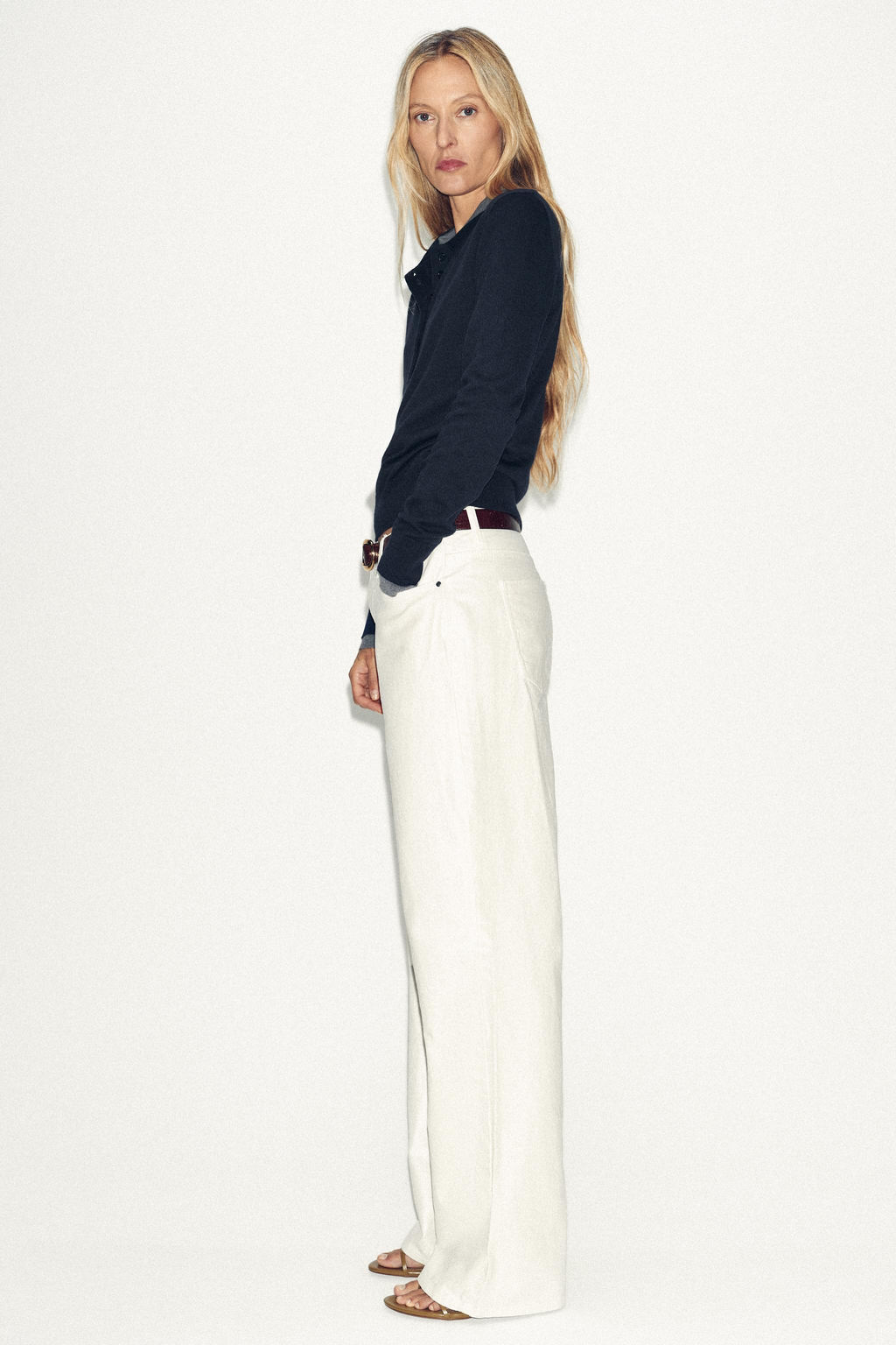 PLAIN KNIT POLO SHIRT - Zara фото 3