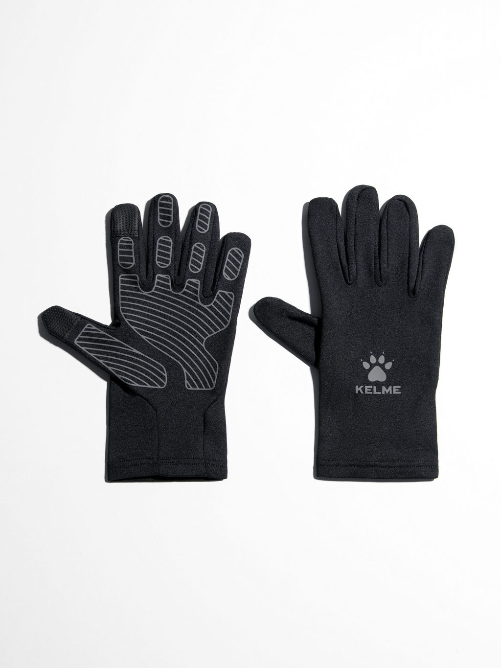 Перчатки тренировочные KELME Cold Gloves (Black/Grey)
