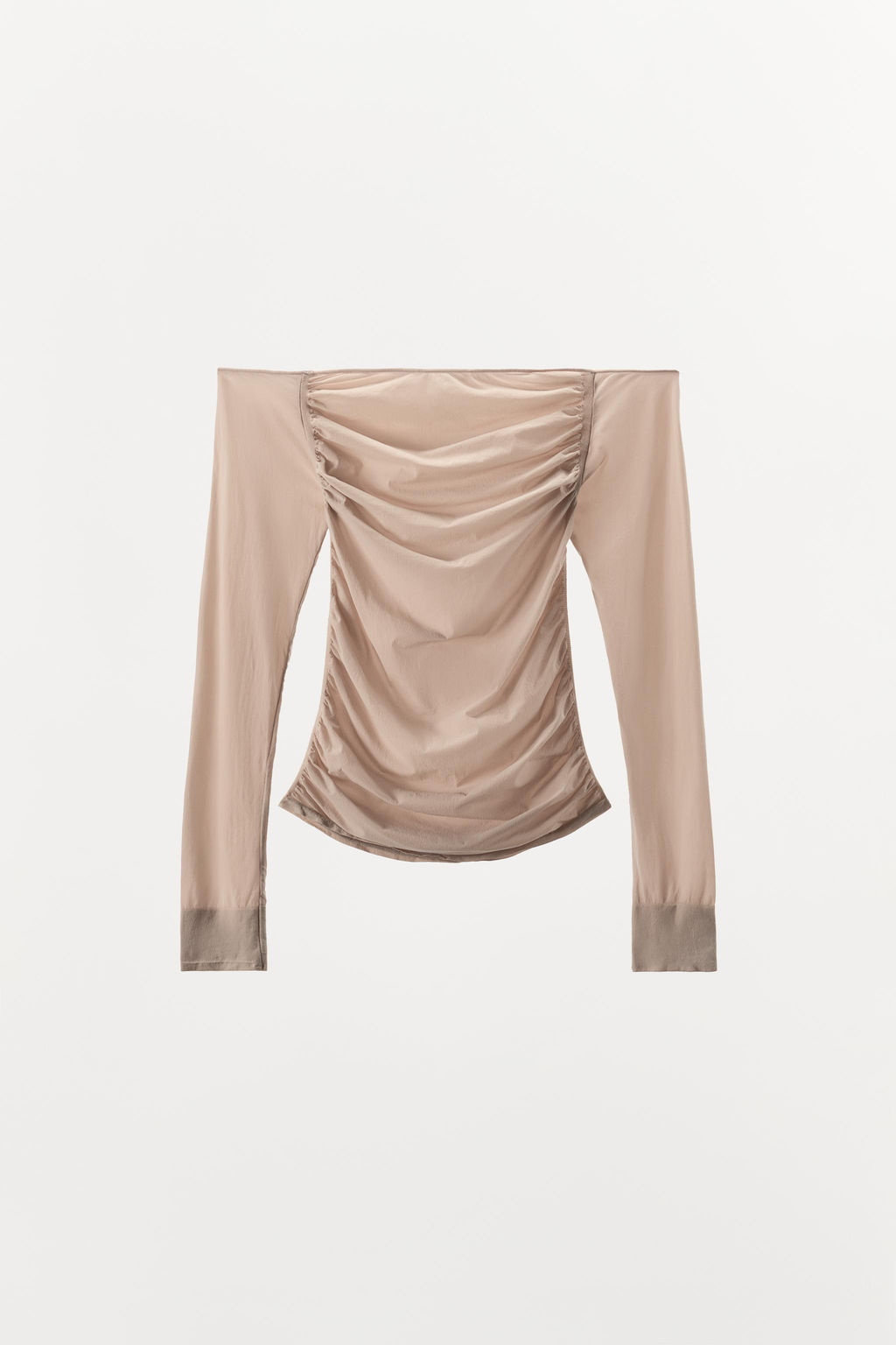 COLD-SHOULDER HOSIERY TOP - Zara фото 4