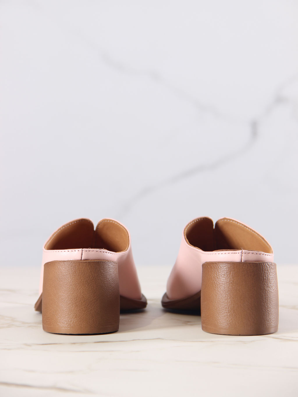 Сабо 5200.23663br.Розовый+коричневый