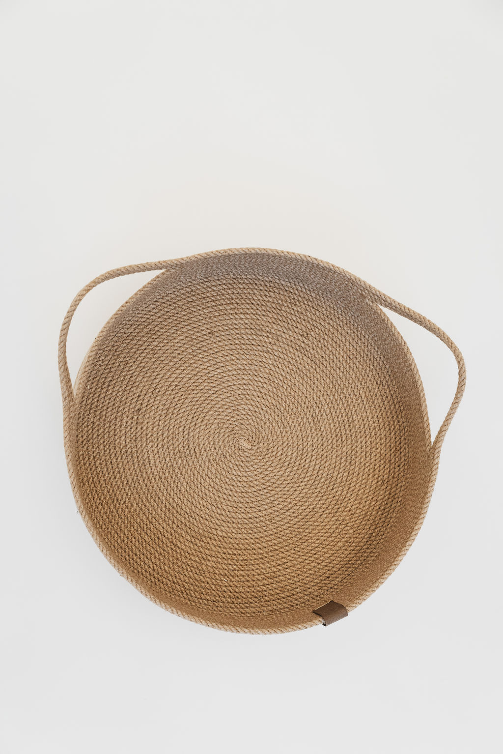 Корзина-лежанка для животных из джута d-40см с ушками - Уютности фото 5