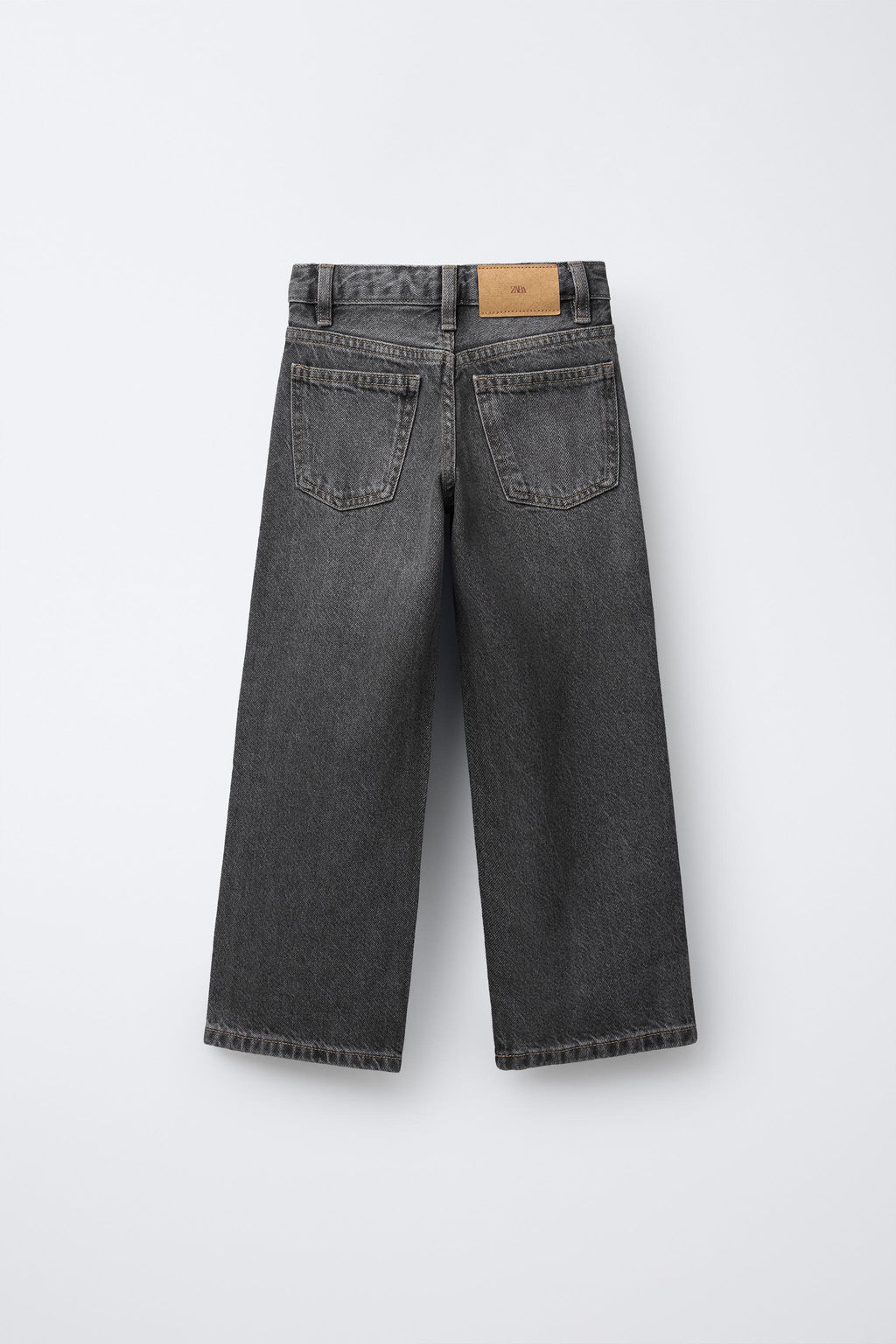 JEANS STRAIGHT TACHAS / Gris - Zara фото 2