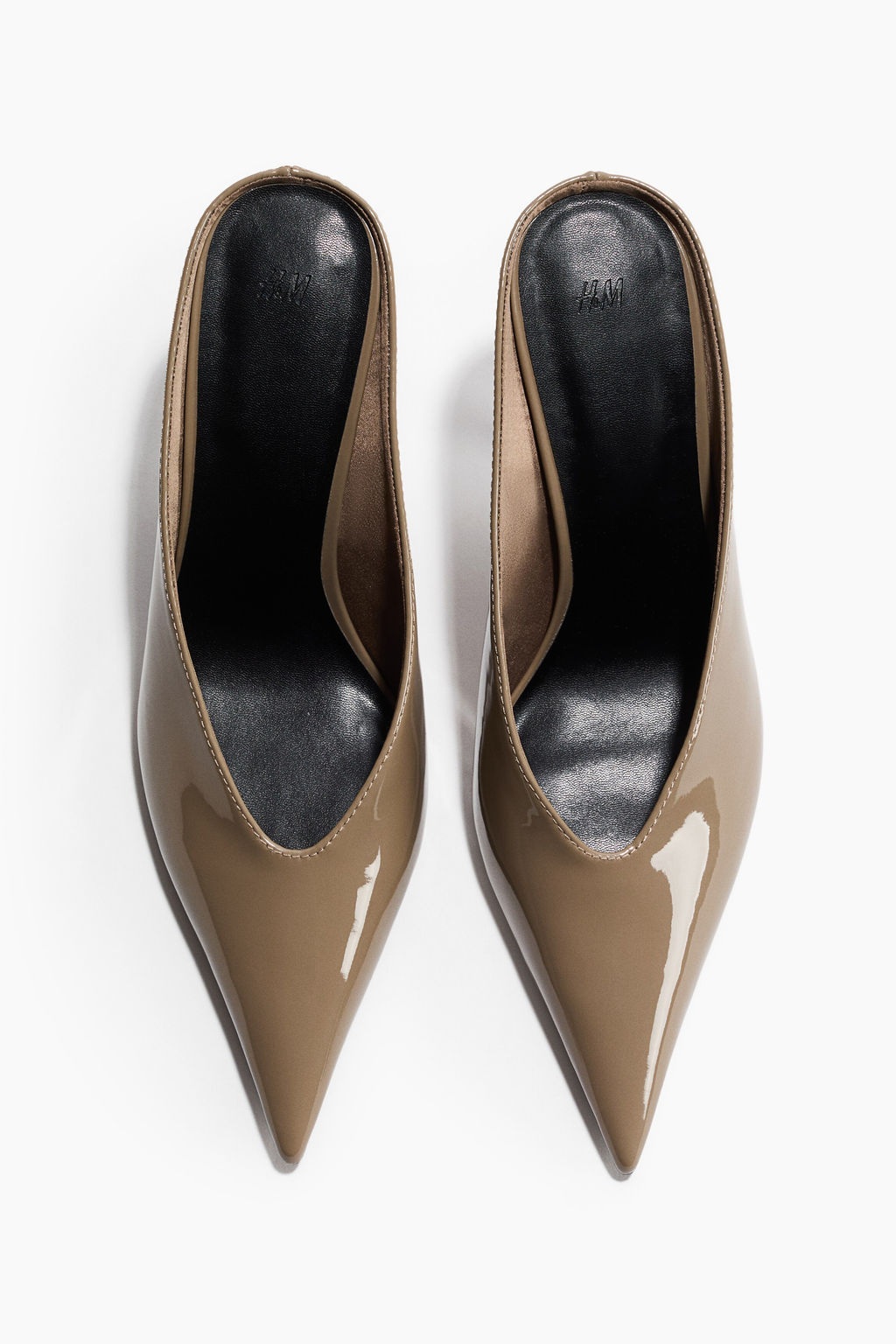 Mules de tac?n con puntera fina - H&m фото 4