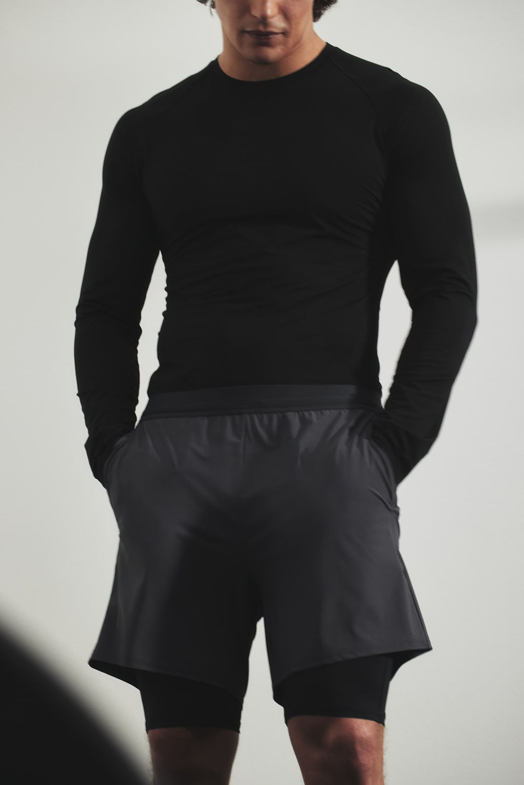 Pantalon corto a media pierna 2 en 1 en DryMove - H&m фото 2