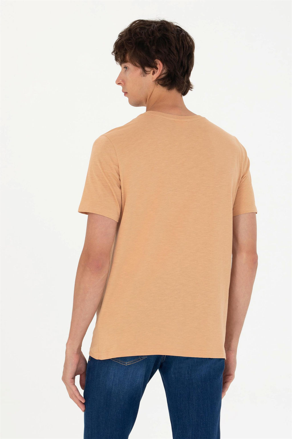 Мужская футболка светло-коричневого цвета - U.s. polo assn фото 12