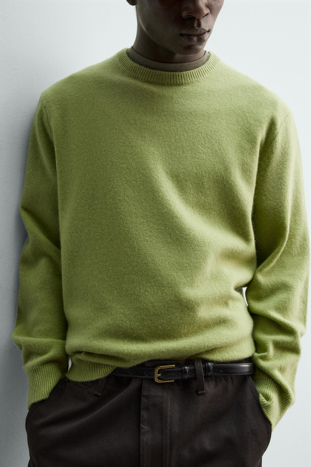 WOOL - ALPACA JUMPER - Zara фото 6
