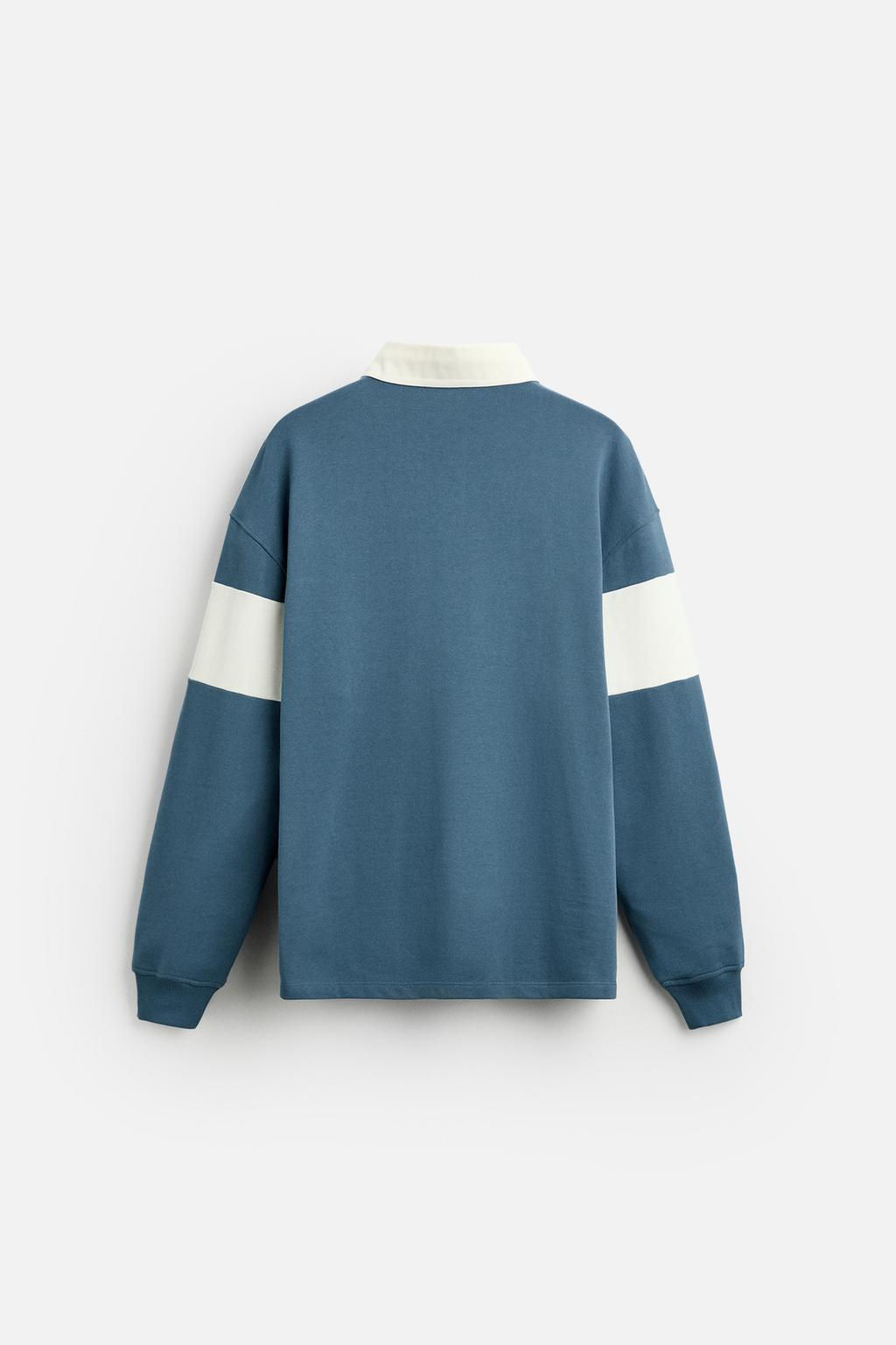 COLOUR BLOCK POLO SHIRT - Zara фото 8