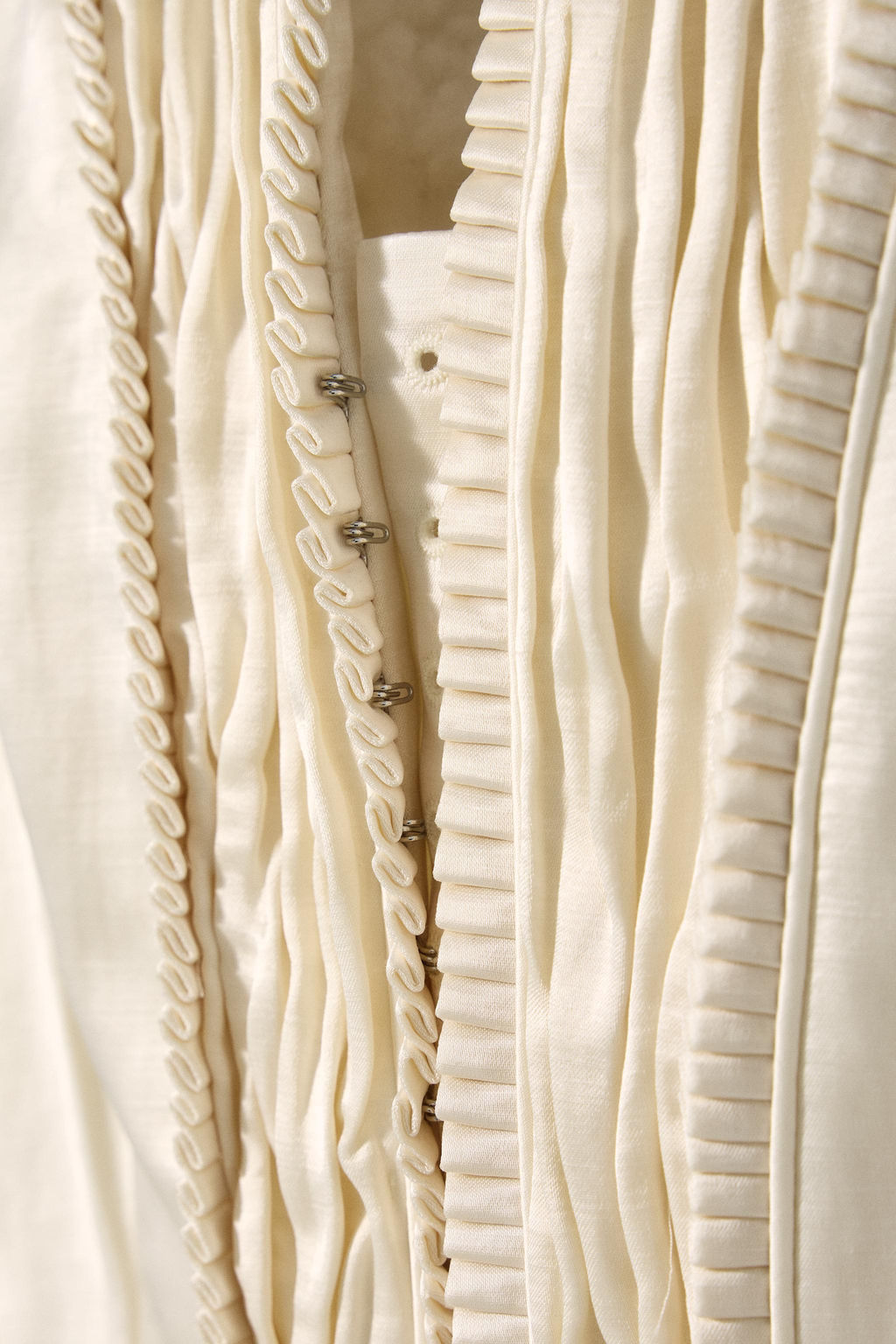 LINEN BLEND CORSET JACKET KATE MOSS X ZARA  фото 8