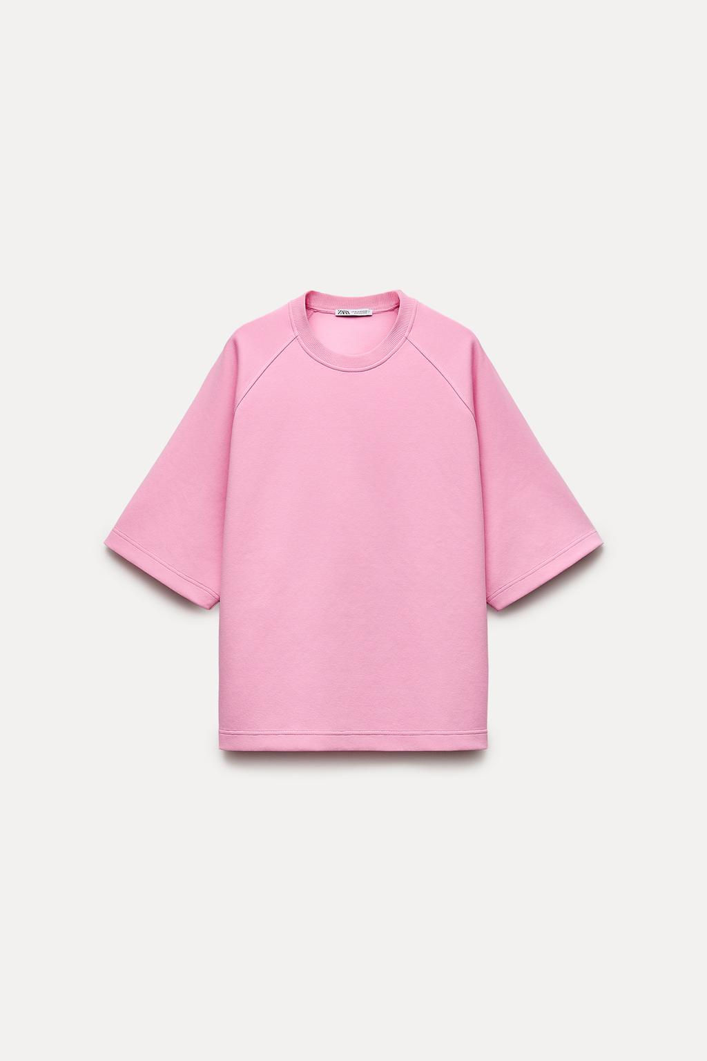 INTERLOCK OVERSIZE T-SHIRT - Zara фото 5