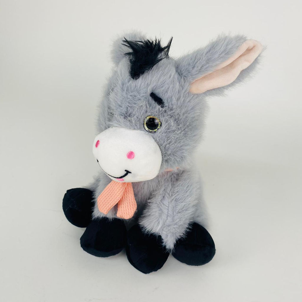 Мягкая игрушка Ослик сидячий 25 см (арт. 7073/25) - Storyland фото 3