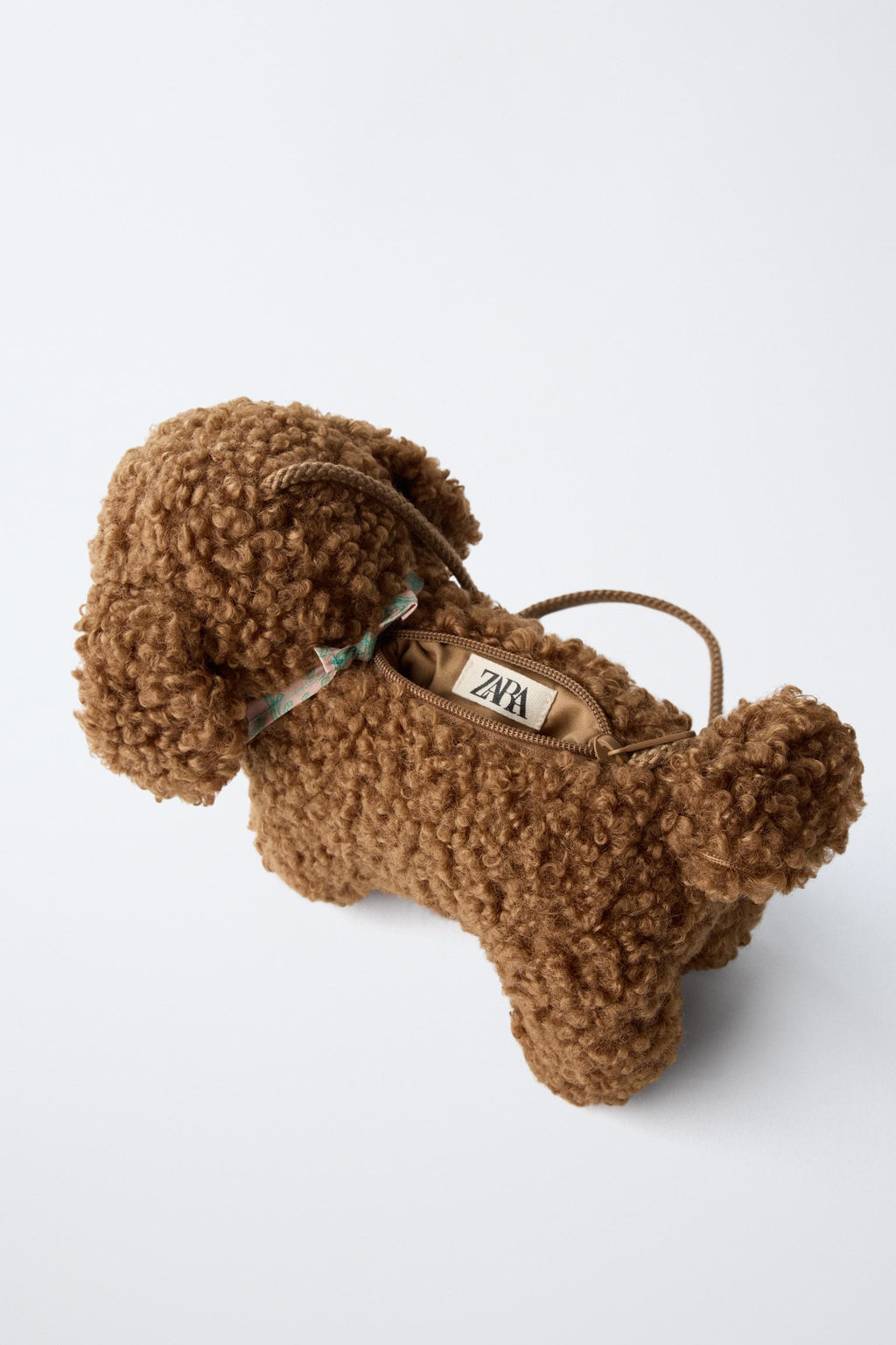 FAUX SHEARLING PUPPY BAG - Zara фото 5