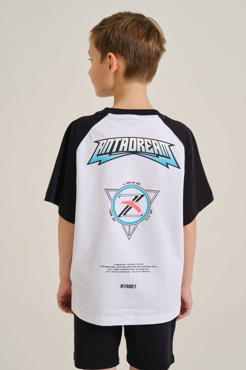 Футболка Белый/Черный