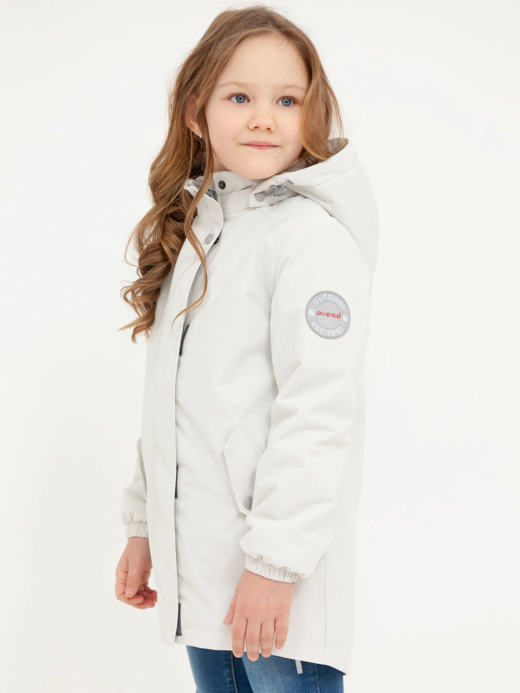 Куртка демисезонная 20632-327 светло-серый