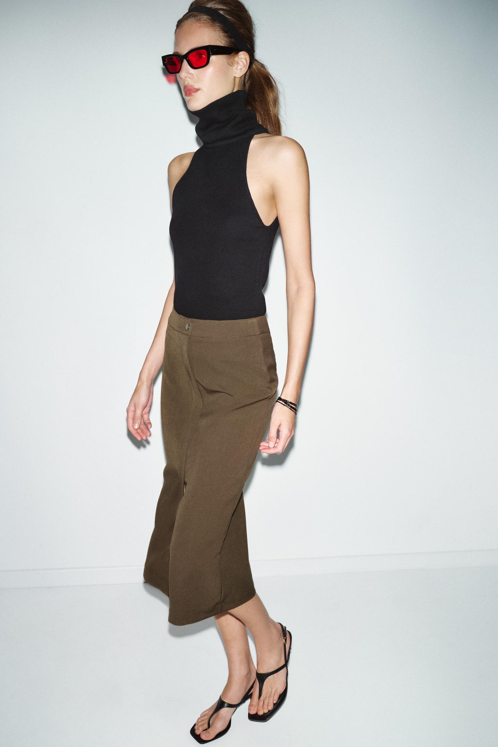 PENCIL MIDI SKIRT - Zara фото 13