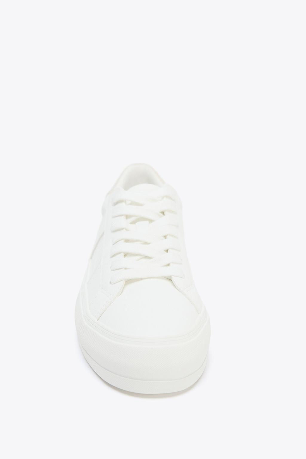 SNEAKERS WITH TOPSTITCH DETAIL - Zara фото 4