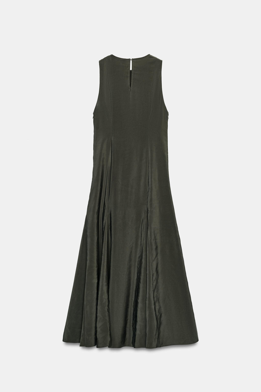 VESTIDO MIDI FLUIDO / Petr?leo - Zara фото 8