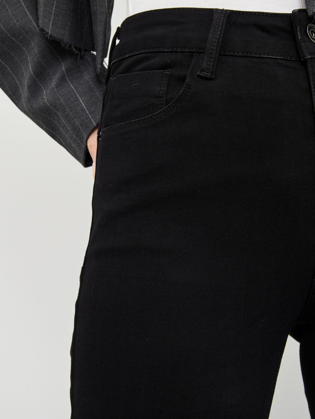 Утепленные Женские джинсы зауженного кроя Ут. Ворс - Mossmore фото 4