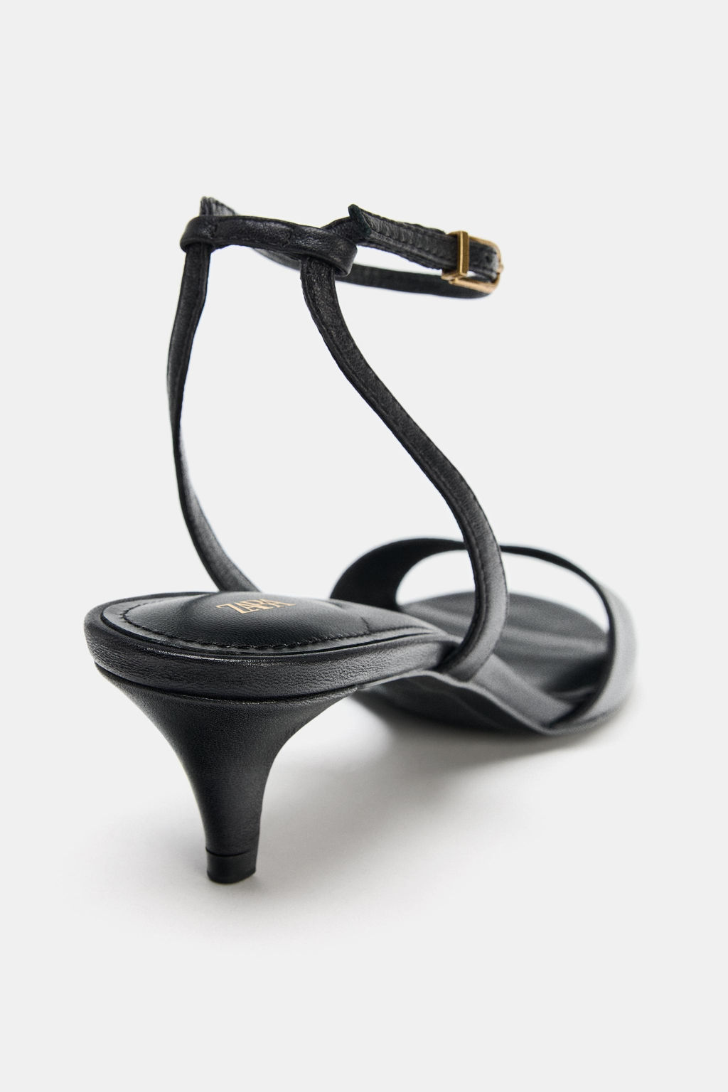 MID-HEEL SANDALS WITH ANKLE STRAP - Zara фото 8